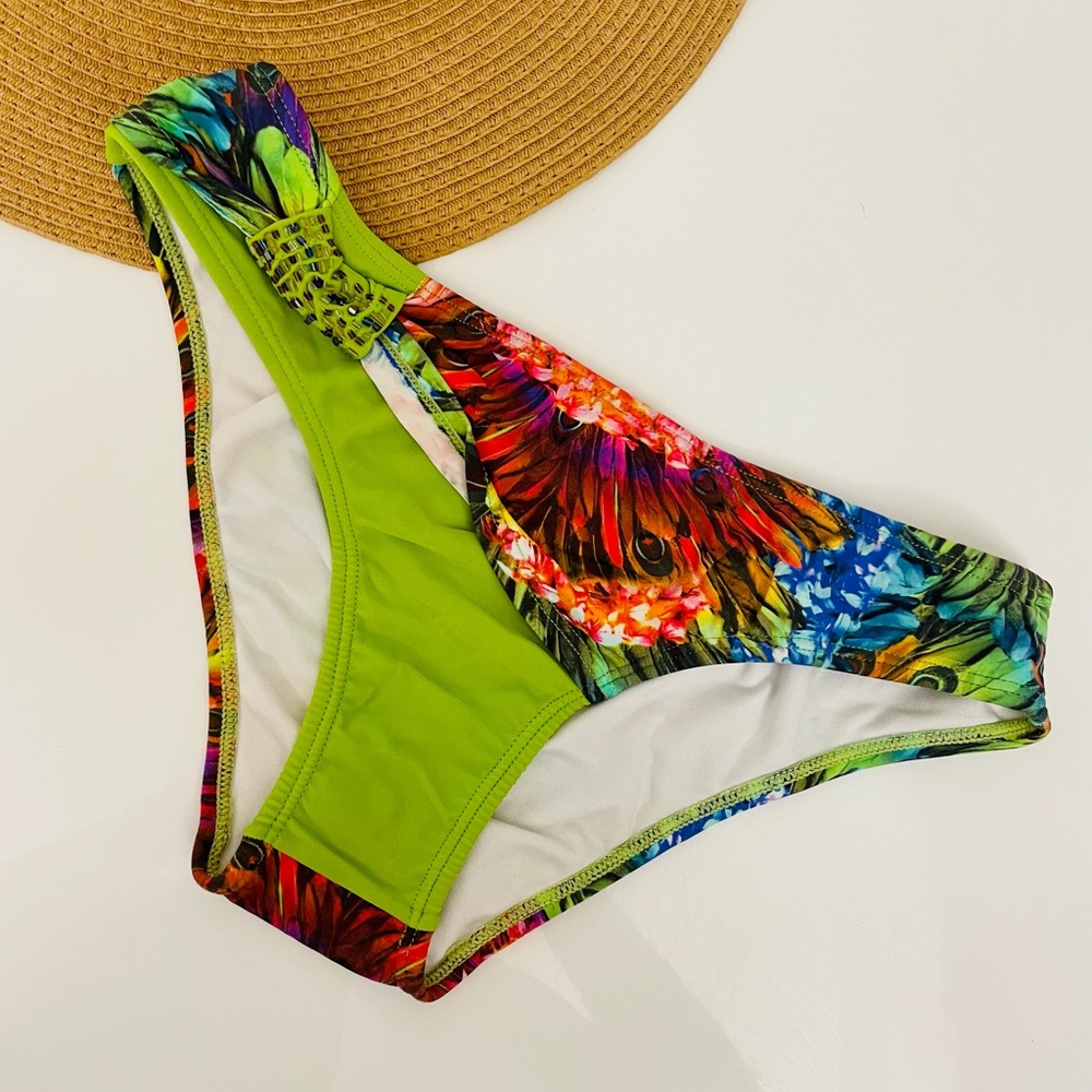 Colombian floral bikini Bottom M